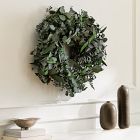 Dried Mixed Evergreen Eucalyptus Wreath