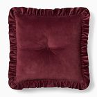 Button-Tufted Heart Pillow Cover