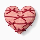Gathered Heart Pillow