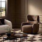 Opelika Leather Swivel Chair