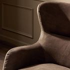 Opelika Leather Swivel Chair