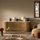 Elinea Marble Media Console (78")