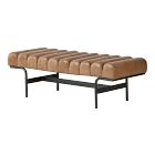 Rodney Leather Bench (55")