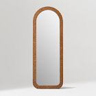 Open Box: Cork Arched Floor-Length Wall Mirror (22"W x 60"H)