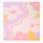 Wave Floral Quilt &amp; Shams