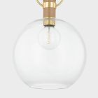 Agatha Globe Pendant