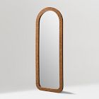 Cork Arched Floor-Length Wall Mirror