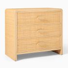 Kids Willow Rattan 3-Drawer Dresser (37&quot;)