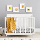 Mid-Century 4-in-1 Convertible Crib - White