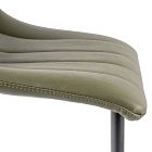 Modern Channeled Back Dining Chair (Set of 2)