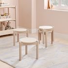 Moon Stackable Stools (Set of 4)