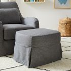 Sophie Slipcover Ottoman