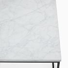 Streamline Square Side Table (20") - Marble