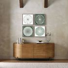 Watercolor Burst Framed Wall Art