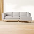 Zander 2-Piece Chaise Sectional (91.5")