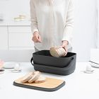 Brabantia Nic Bread Box with Serving Lid