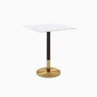 Orbit Restaurant Square Bar Table - Porcelain