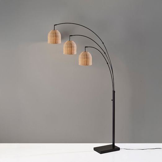 Lussiol 250659 Suspension, 60 W, Métal/Rotin