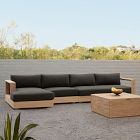 Telluride Outdoor 3-Piece Chaise Sectional (150")