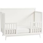 Mid-Century 4-in-1 Convertible Crib - White