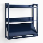Mid-Century Wall Shelf (24") - Navy
