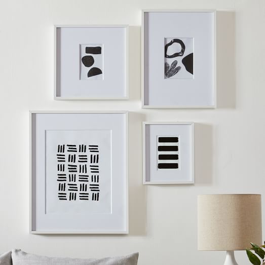 Multi-Mat Gallery Frames - White