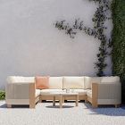 Porto Outdoor 6-Piece U-Shaped Sectional (126&quot;)