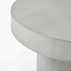 Volume Round Pedestal Coffee Table (30") - Concrete