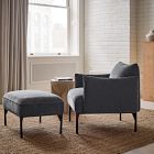 Penn Chair &amp; Ottoman Set