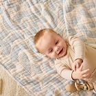 Sprinkled Waves Baby Blanket