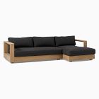 Telluride Outdoor 2-Piece Chaise Sectional Replacement Cushions