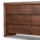 Brevoort Solid Wood Waterfall 6-Drawer Dresser (73&quot;)
