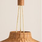 Keeley Woven Rattan Pendant (24.5")