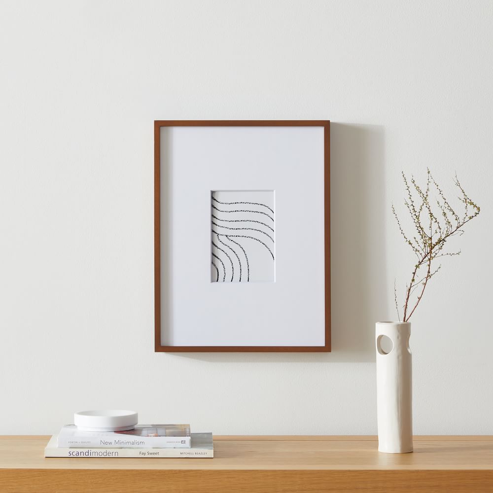Multi-Mat Wood Gallery Frames - Walnut