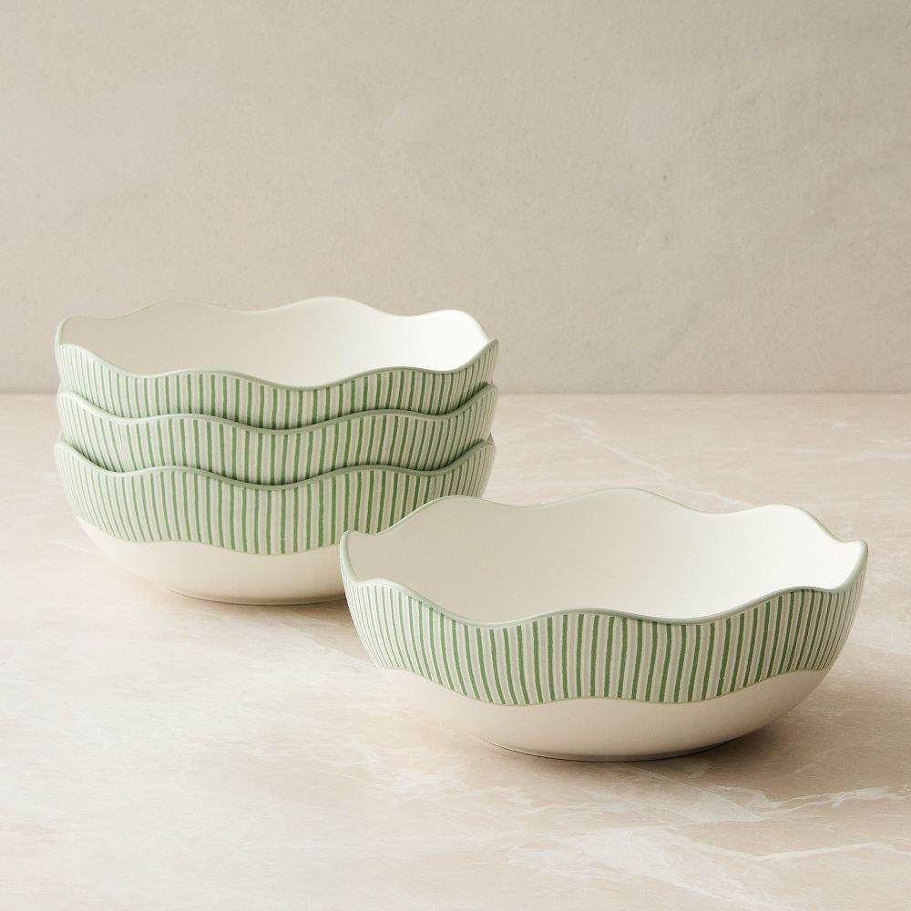 Wiggle Pasta Bowl - Set of 8