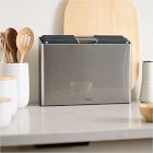 Open Box: Joseph and Joseph Folio 4 Piece Cutting Board with Stand, Stainless Steel