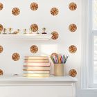 Mej Mej Basketball Peel &amp; Stick Wall Decals