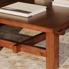 Gotham Rectangle Solid Wood Coffee Table (60")