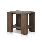 Reed Reclaimed Wood Outdoor Side Table (22&quot;)