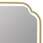 Sebastian Metal Frame Mantel Mirror