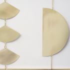 Circle &amp; Line Quadrant Wall Hanging