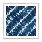 Diagonal Tie-Dye Framed Wall Art