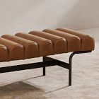 Rodney Leather Bench (55")