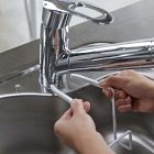 Yamazaki Faucet-Hanging Sponge Holder