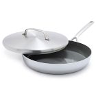 GreenPan&#8482; GP5 Stainless Steel Covered Frypan (12&quot;)