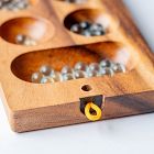 Mango Wood Mancala Game Board