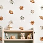 Mej Mej Sports Balls Peel &amp; Stick Wall Decals