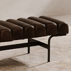 Rodney Leather Bench (55")