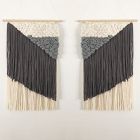 Sunwoven Mirrored Pair Wall Hangings