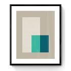 Bentuk I Framed Wall Art by Susana Paz